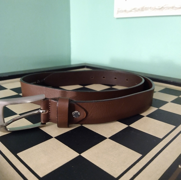 Size M genuine leather belt made in Italy - Picture 2 of 11